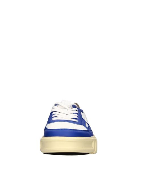 Sneakers modello SHOES REFLEX TWICE in pelle ed ecopelle FESSURA | SHOES REFLEX TWICEBIANCO-INK